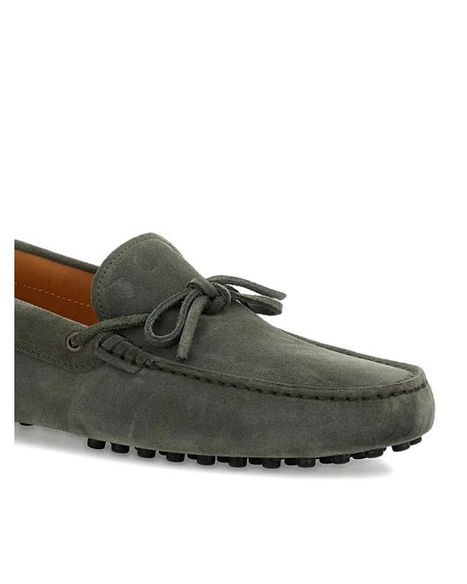 Tod's Green Flat Shoes for men