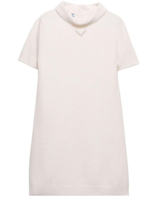 Prada White Wool Knitted Top