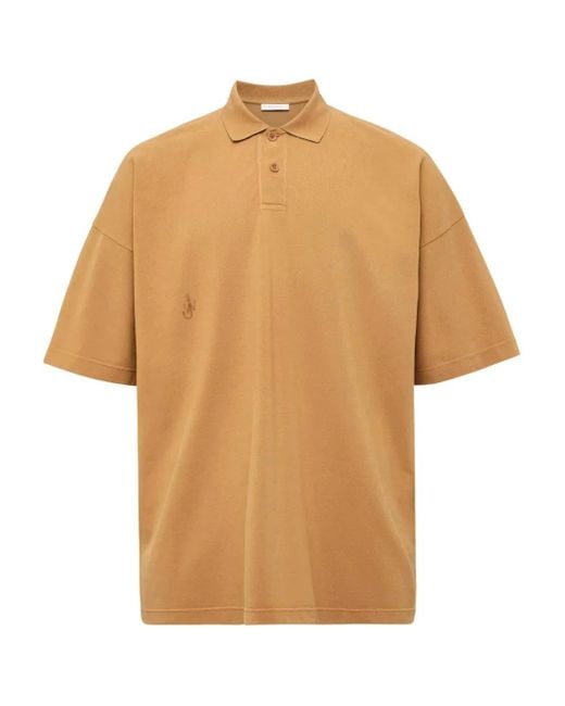 J.W. Anderson プリント ポロシャツ Brown