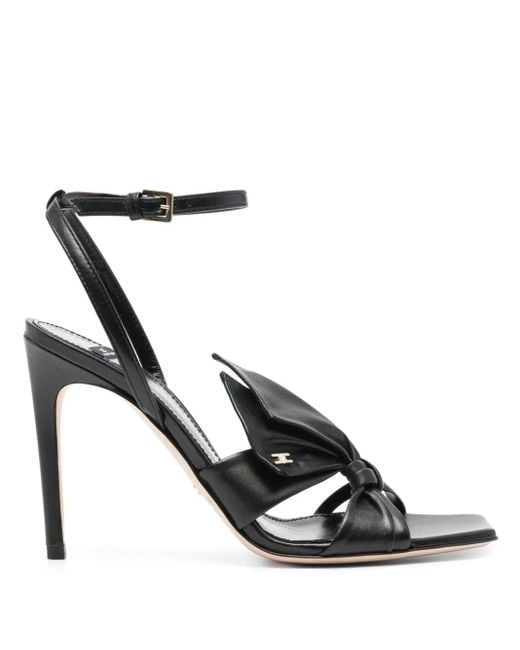 Elisabetta Franchi White Elegant Leather Pumps
