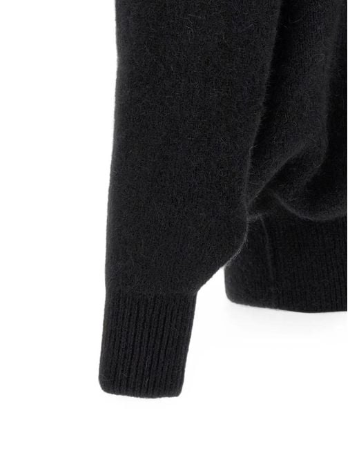 Rick Owens Black Zip-Fastening Hoodie for men