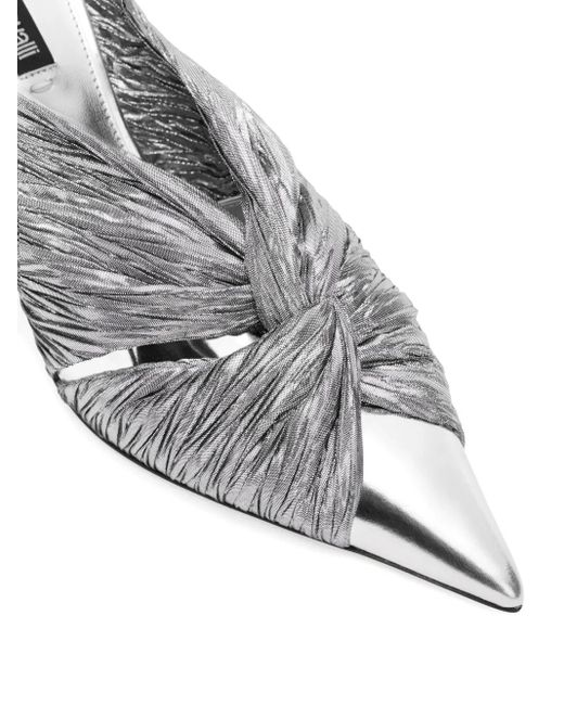 Roberto Cavalli ポインテッドトゥ ミュール White