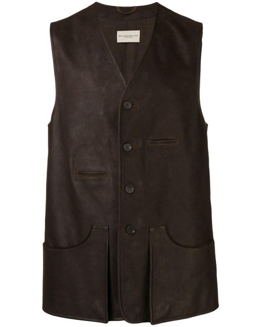 Holland & Holland Brown Shooting Vest for men