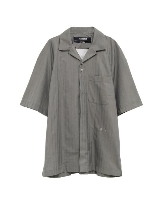 Jacquemus Gray 'Romarin' Shirt for men