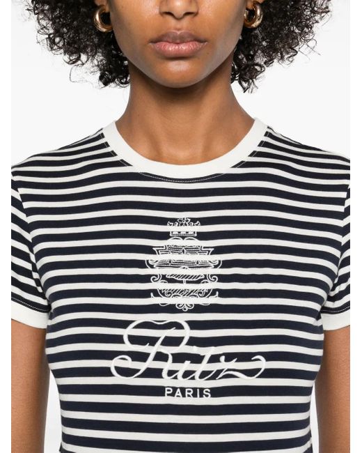 FRAME x Ritz Paris ロゴ Tシャツ Black