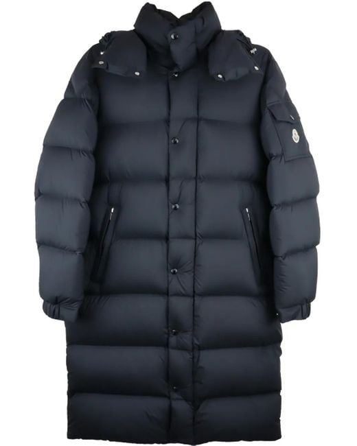 Moncler Blue Hanoverian Coat for men