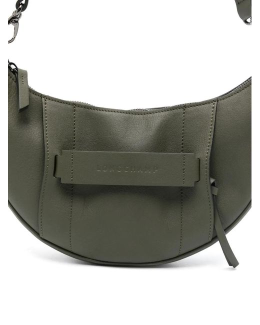 Longchamp Gray Small 3D Cross Body Bag