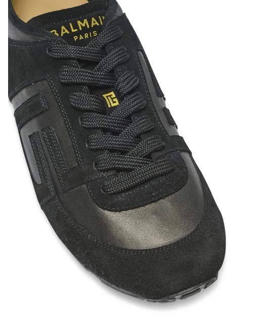 Balmain Black Trainers for men