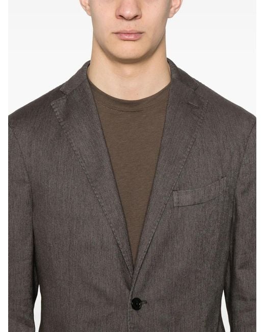 Boglioli Gray K-Jacket Blazer for men