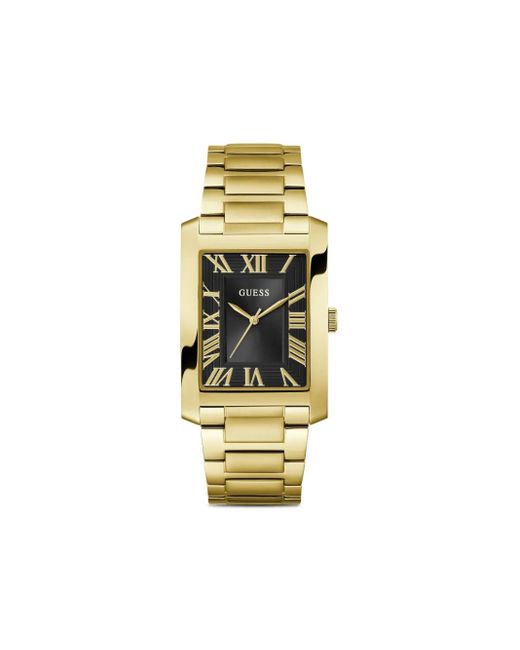 Reloj Clyde de 33 mm Guess de hombre de color Metallic