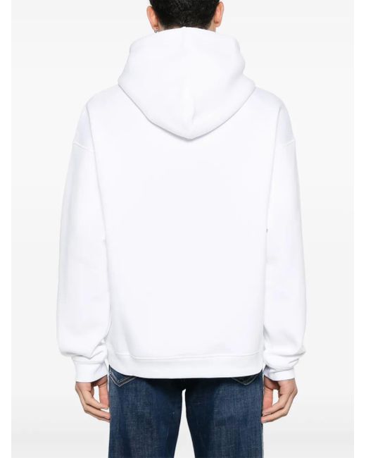 DSquared² White Graphic Print Sweatshirt for men