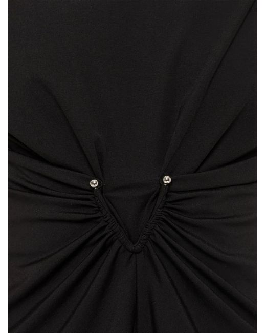 Nissa Black Short-Sleeve T-Shirt