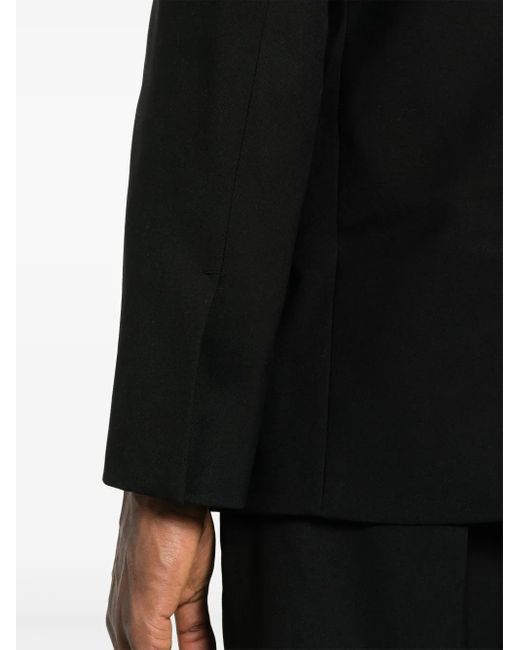 Jil Sander Black Single-Breasted Wool Suit for men