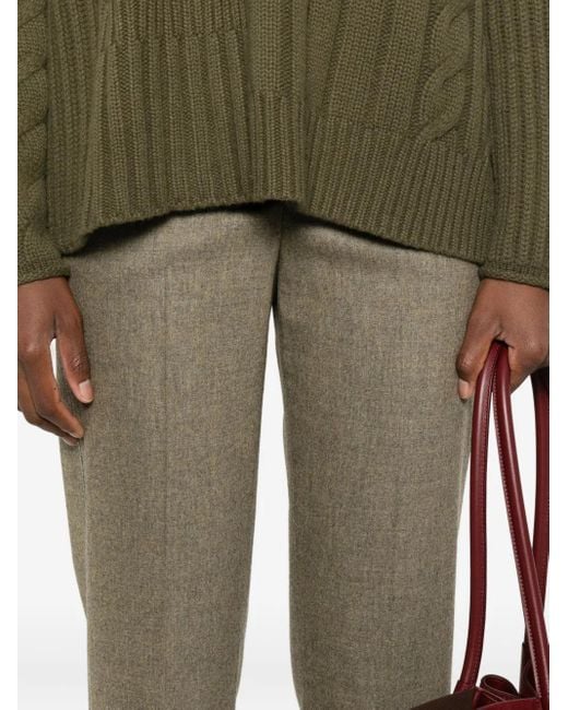Pantalones estilo capri Peserico de color Natural