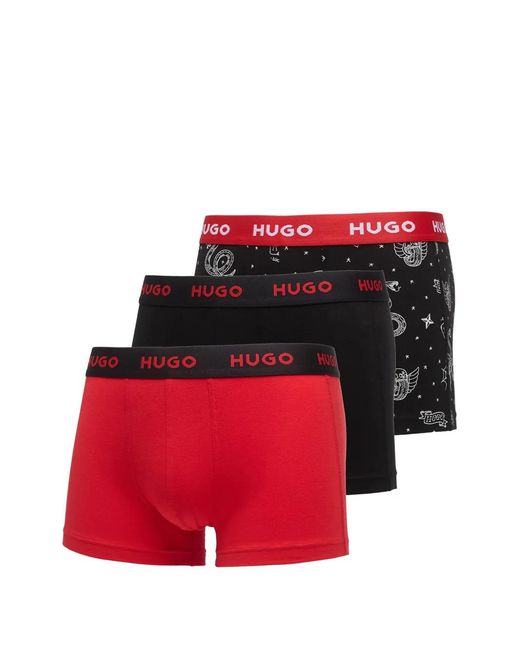 HUGO Red Slip De Bain À Bande Logo for men