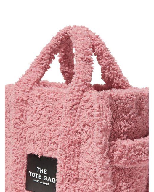 Marc Jacobs The Traveler Teddy Tote Bag in Pink | Lyst