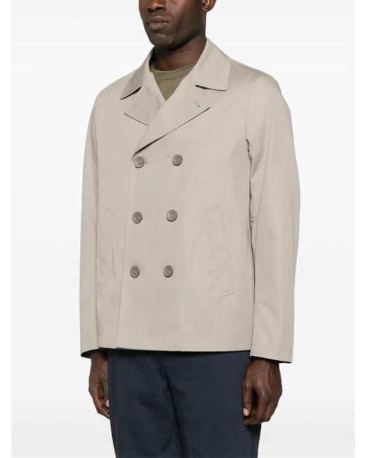 Herno Natural Double-Breasted Blazer for men