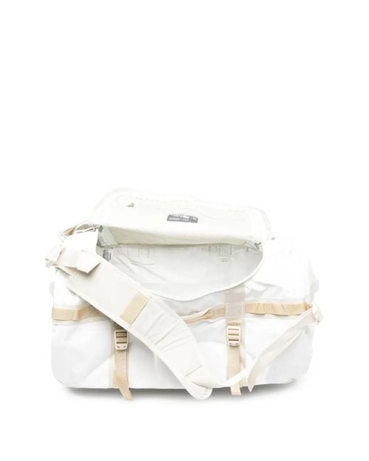 The North Face White Small Base Camp Duffel Bag