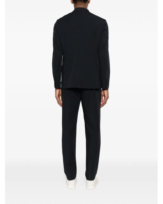 Tagliatore Black Dakar Button Suit for men