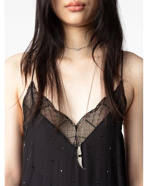 Abito Midi Risty di Zadig & Voltaire in Black