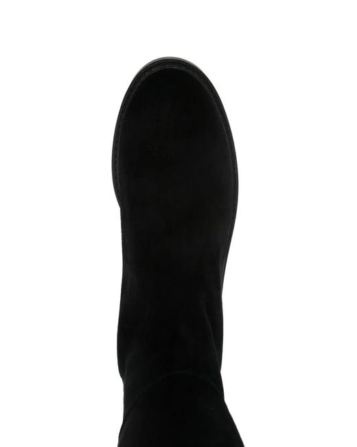 Stuart Weitzman Black Celia Suede Over-The-Knee Boots
