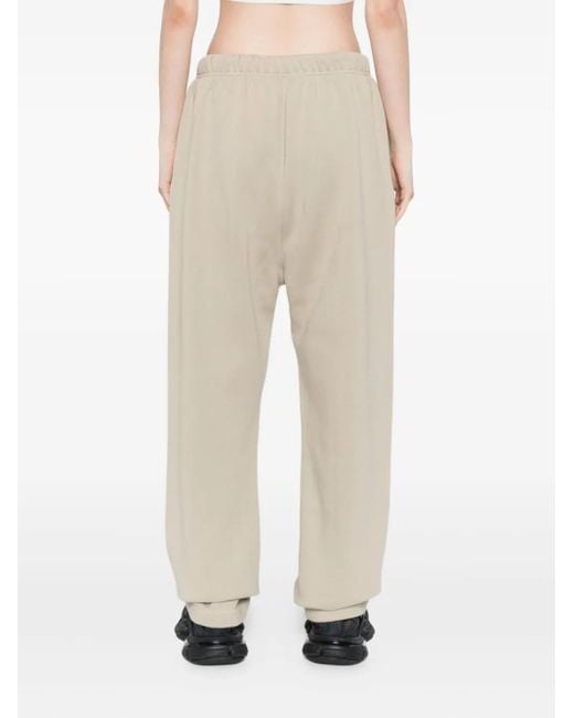 Fear Of God Natural Logo-Embossed Trousers