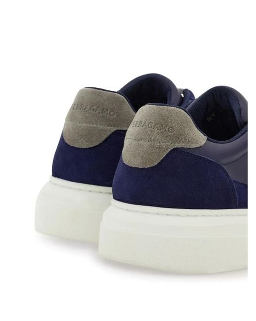 Ferragamo Blue Trainers for men