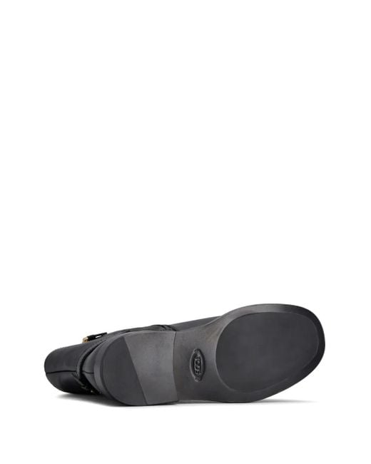 Tod's Black T-Timeless Leather Ankle Boots