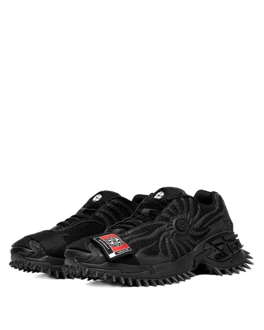 Rombaut Black Mortal Lace-Up Sneakers