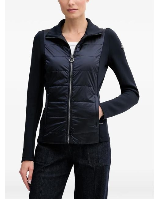 Fusalp Blue Veste Linn À Empiècements Matelassés