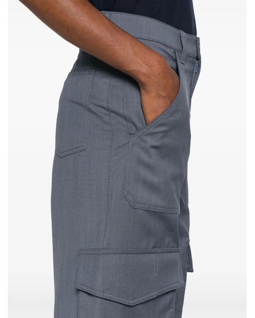 Golden Goose Deluxe Brand Blue Journey Cargo Trousers