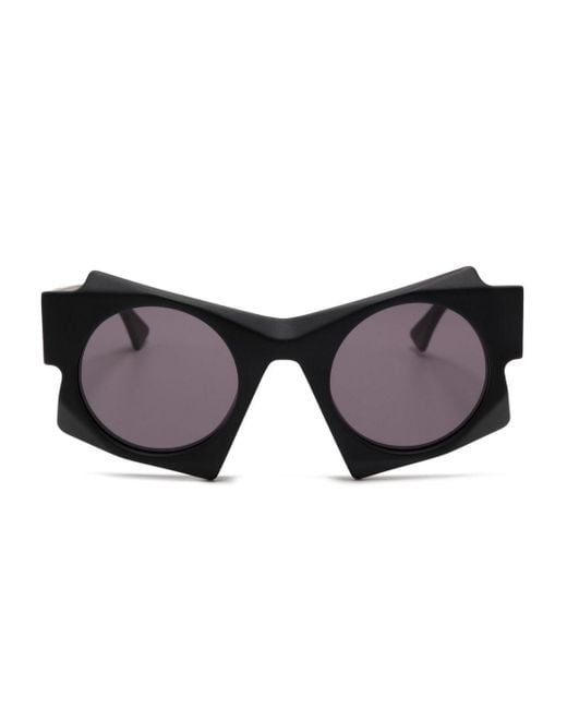Kuboraum Black Sculpted-frame Sunglasses