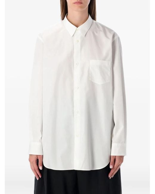 Junya Watanabe White Pocket Shirt