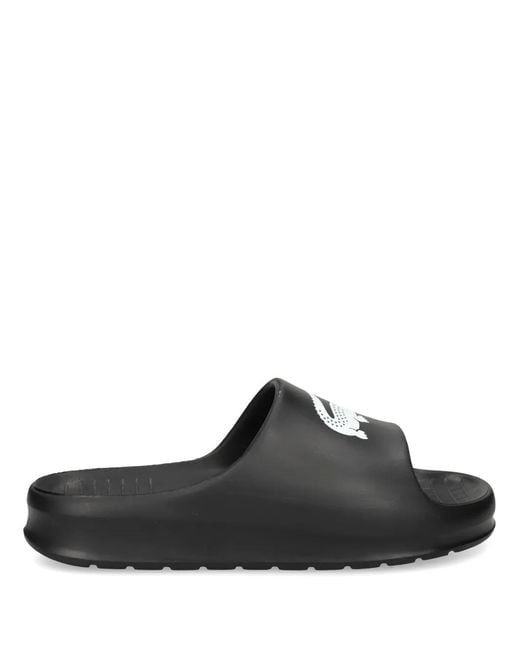 Lacoste Pantoletten Mit Logo-Print in Black für Herren