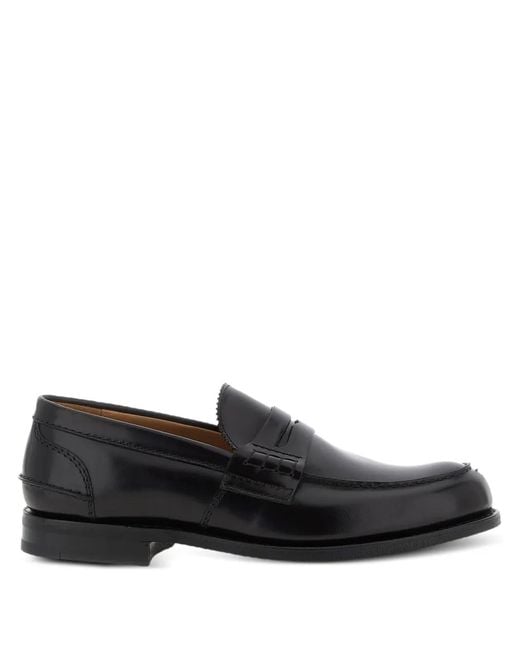Church's Black Pembrey College Loafers for men