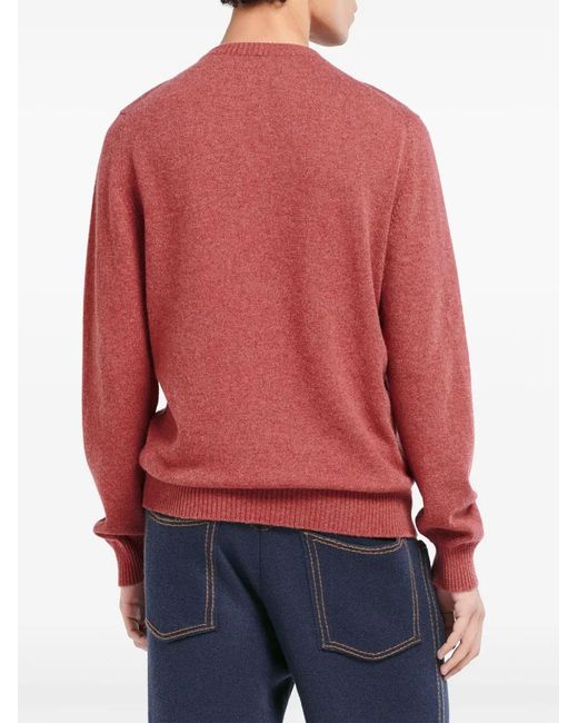 Barrie Pink B Label Cashmere Jumper for men