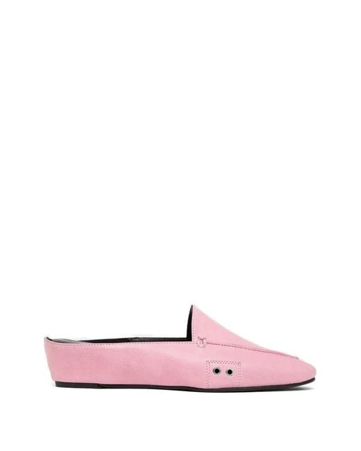 Paloma Wool Pink Slip-On Mules