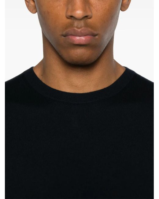 Vince Black Knitted T-Shirt for men