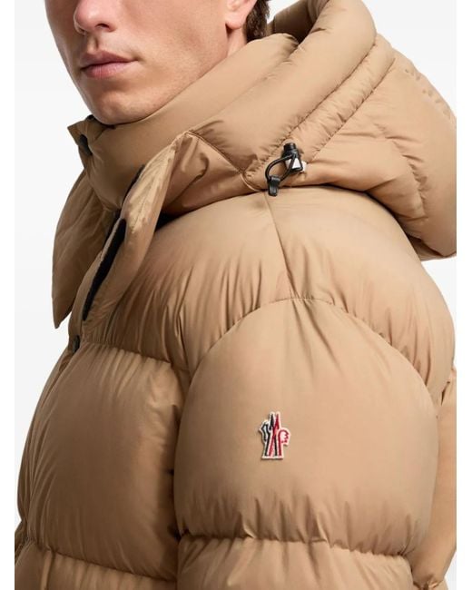 Moncler Brown Coraia Ski Jacket With Hood for men