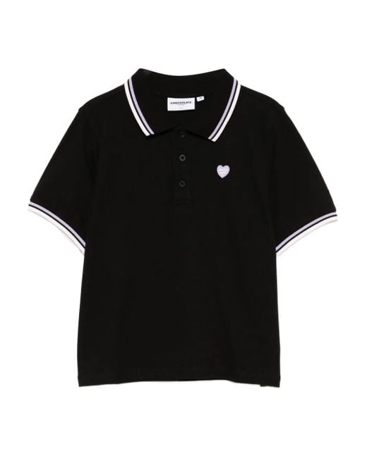 Chocoolate ロゴ ポロシャツ Black