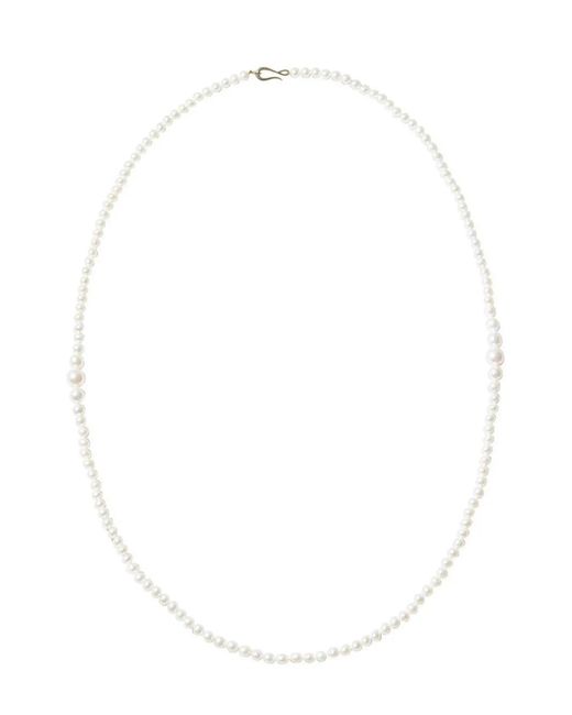 Mizuki White 14Kt Freshwater Pearl Necklace