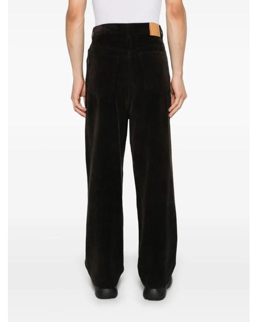 Haikure Black Jo Velvet Trousers for men
