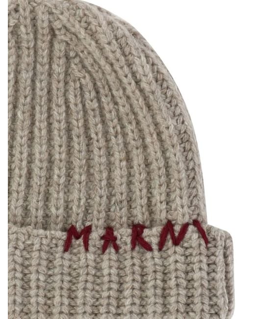 Marni Natural Hats Accessories