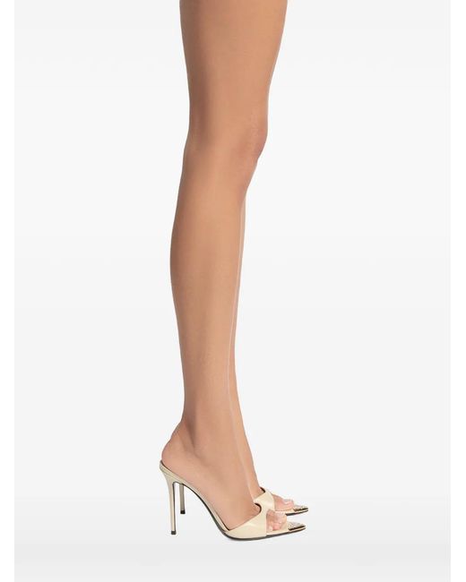 Giuseppe Zanotti White Intriigo Rhinestone Sandals