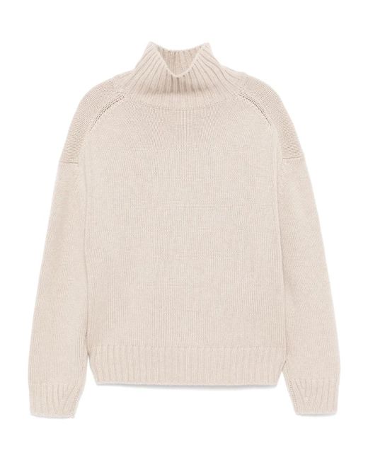 Almada Label White Nola Sweater