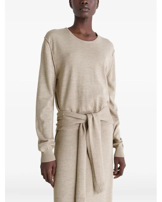Lemaire トロンプルイユ セーター Natural