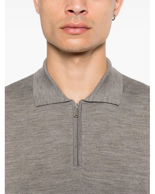 Polo di Fedeli in Gray da Uomo