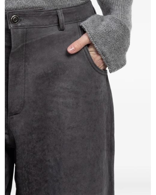 Giorgio Brato Gray Vasp Patch Pocket Trousers