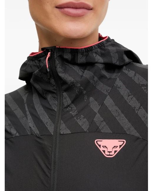 Dynafit Black Trail Reflective Wind Hooded Lightweight Jacket