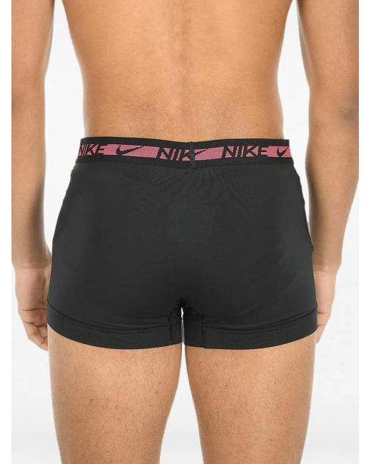 Nike Blue Dri-Fit Logo-Waistband Boxers for men